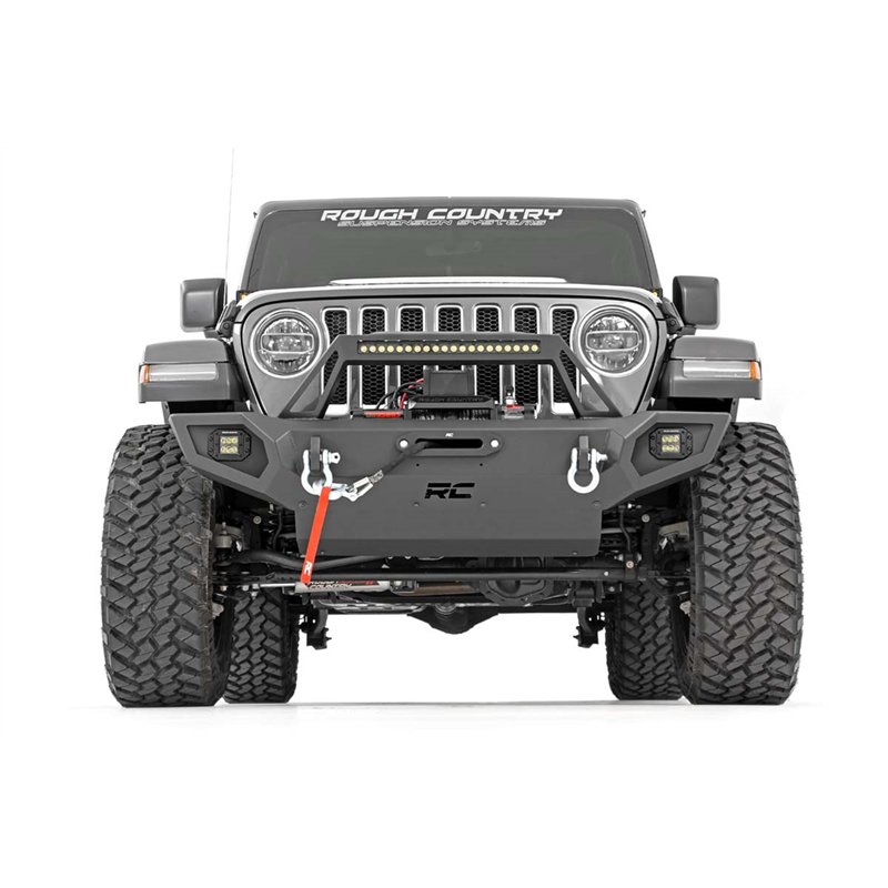 Rough Country | Bumper- Front - Gladiator / Wrangler (4xe) / Wrangler (JL) 2020-2024
