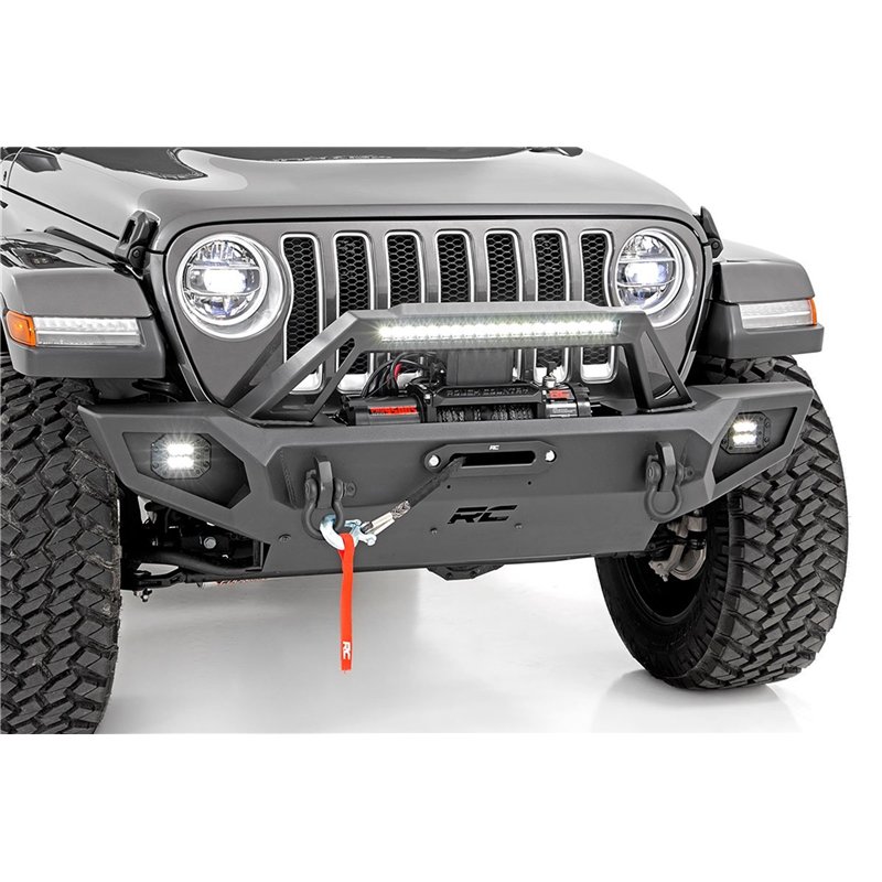 Rough Country | Bumper- Front - Gladiator / Wrangler (4xe) / Wrangler (JL) 2020-2024
