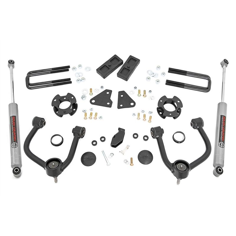 Rough Country | Lift Kit-Suspension w/Shock - Ranger 2.3T 2020-2023