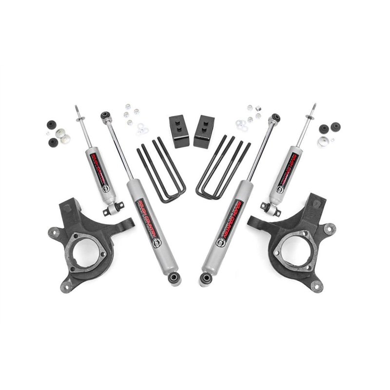 Rough Country | Lift Kit-Suspension w/Shock - Silverado / Sierra 1500 / Classic 2000-2007