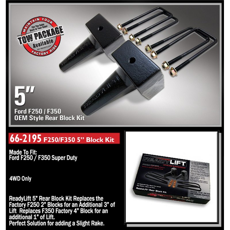 ReadyLIFT | Rear Block Kit - F-250 / F-350 2000-2010