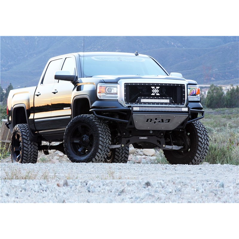 N-FAB | RSP PreRunner Front Bumper - Direct Fit (1x 38in. Rigid E) - Tundra 4.0L / 4.6L / 5.7L 2014-2019