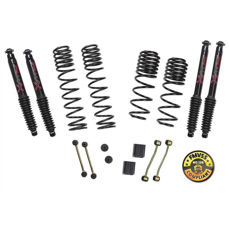 Skyjacker | Lift Kit-Suspension w/Shock - Wrangler (JL) Sport / Sport S 2.0T / 3.6L 2018-2019