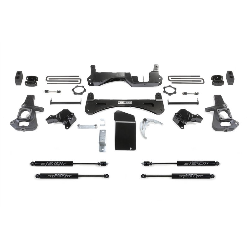 Fabtech | Lift Kit-Suspension w/Shock - Silverado / Sierra 2500 HD / 3500 HD 2001-2010