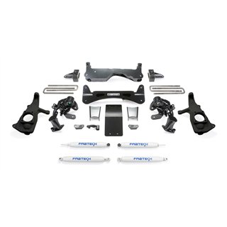 Fabtech | Lift Kit-Suspension w/Shock - Silverado / Sierra 2500 HD / 3500 HD 6.0L / 6.6L 2011-2018