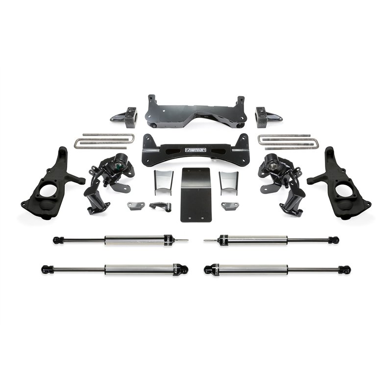 Fabtech | Lift Kit-Suspension w/Shock - Silverado / Sierra 2500 HD / 3500 HD 6.0L / 6.6L 2011-2018