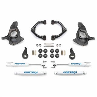 Fabtech | Lift Kit-Suspension w/Shock - Silverado / Sierra 2500 HD / 3500 HD 6.0L / 6.6L 2011-2018