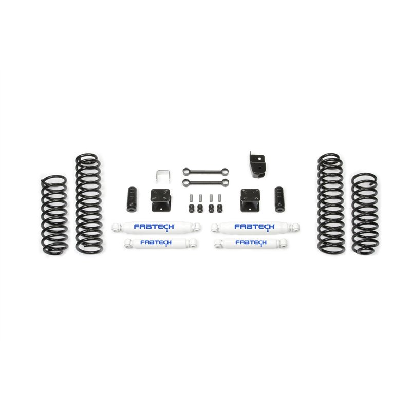 Fabtech | Lift Kit-Suspension w/Shock - Wrangler (JK) 3.6L / 3.8L 2007-2018