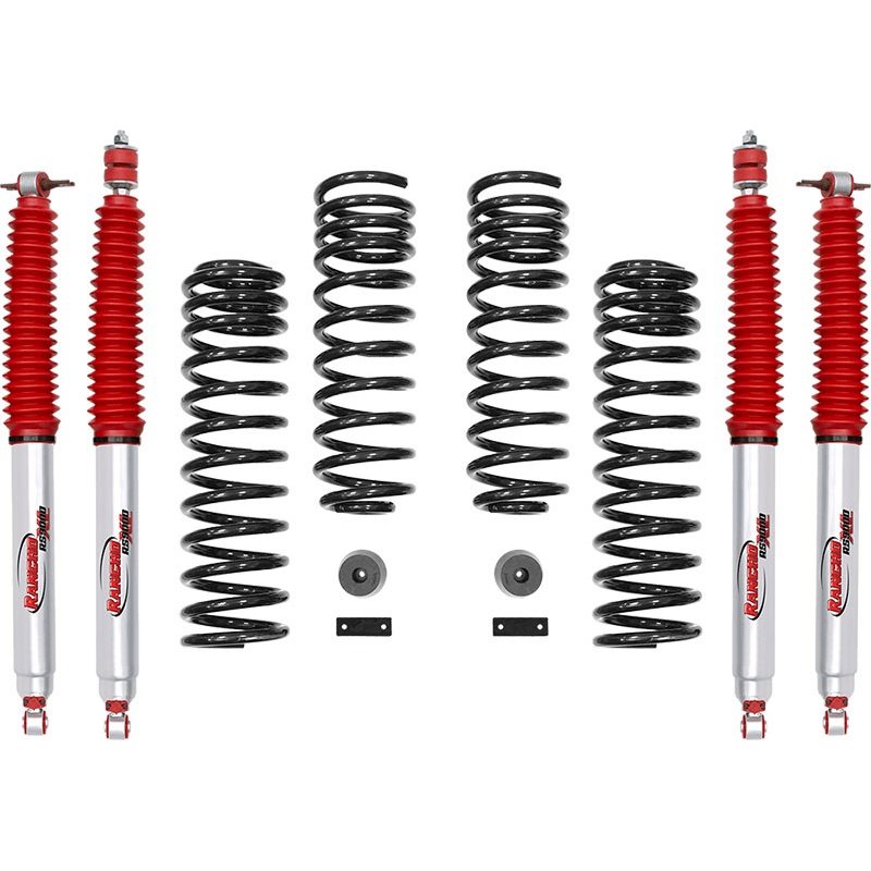 Rancho | Lift Kit-Suspension 2inF/0.75inR - Wrangler (JK) 3.6L / 3.8L 2007-2018