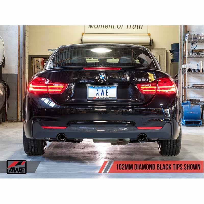 AWE Tuning | Touring Axle-Back Exhaust - 335i / 335i xDrive / 435i / 435i xDrive 3.0T 2012-2016