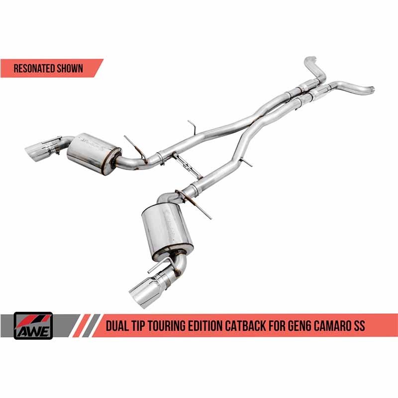 AWE Tuning | Touring Axle-Back Exhaust - Camaro LT1 / SS 6.2L 2016-2024