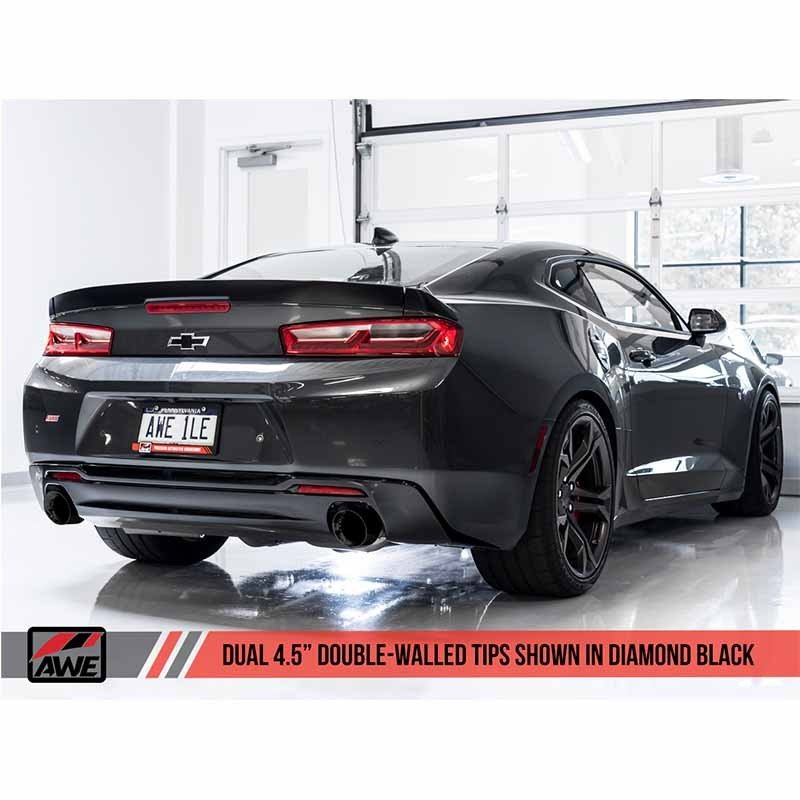 AWE Tuning | Touring Axle-Back Exhaust - Camaro LT1 / SS 6.2L 2016-2024