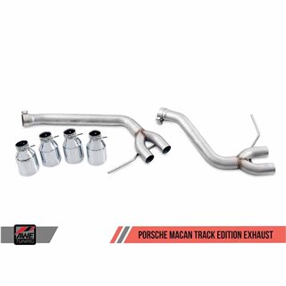 AWE Tuning | Track Axle-Back Exhaust - Macan 3.0L / 3.6T 2015-2018
