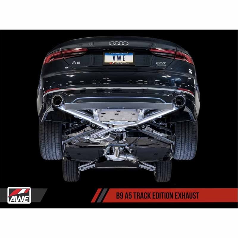 AWE Tuning | Track Cat-Back Exhaust - A5 Quattro 2.0T 2018-2019