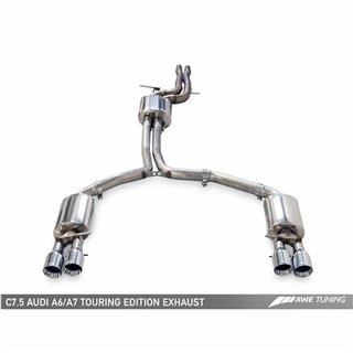 AWE Tuning | Touring Cat-Back Exhaust - A6 Quattro 3.0L 2016-2018