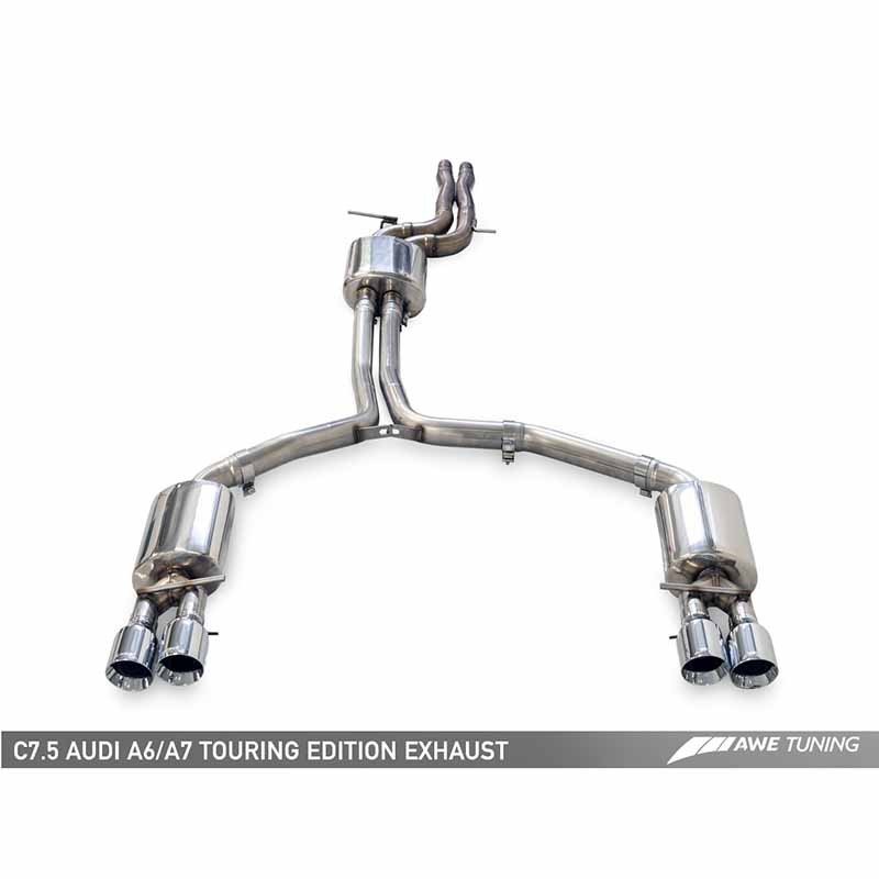 AWE Tuning | Touring Cat-Back Exhaust - A6 Quattro 3.0L 2016-2018