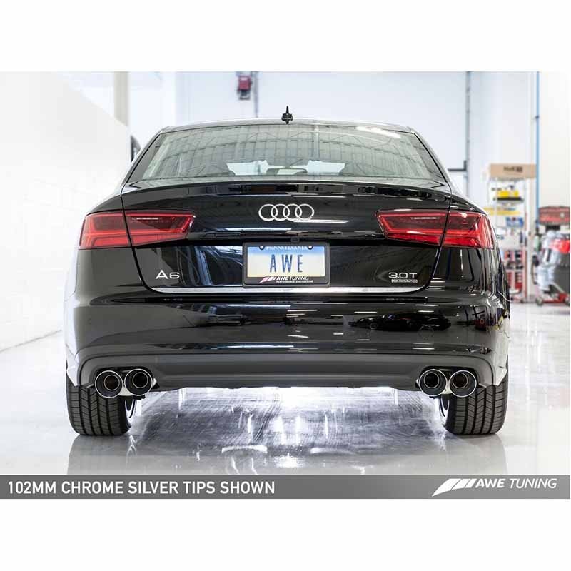 AWE Tuning | Touring Cat-Back Exhaust - A6 Quattro 3.0L 2016-2018