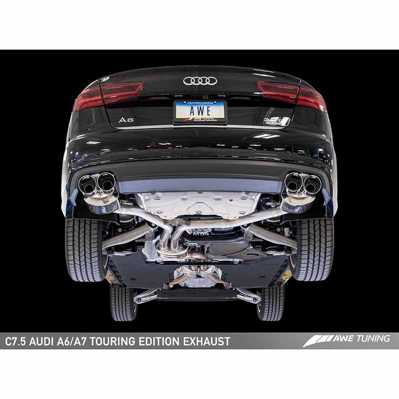 AWE Tuning | Touring Cat-Back Exhaust - A6 Quattro 3.0L 2016-2018