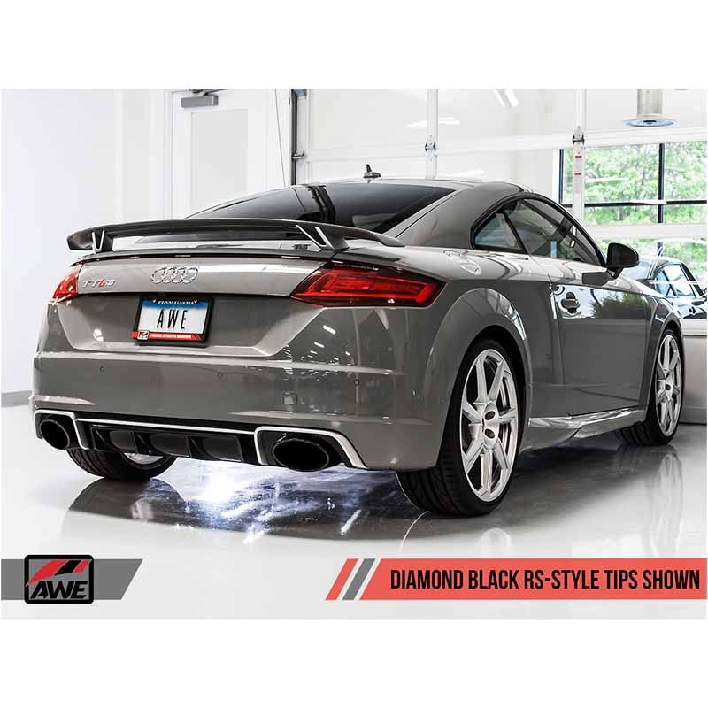 AWE Tuning | Track Cat-Back Exhaust - TT RS Quattro 2.5T 2018-2022