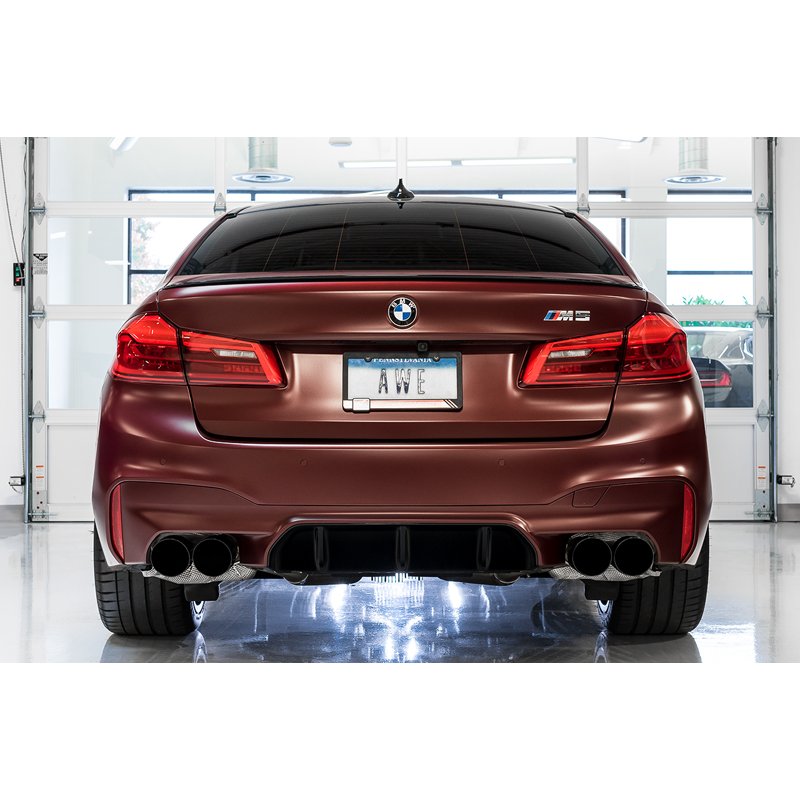 AWE Tuning | Track Cat-Back Exhaust - M5 / Base / M5 Competition 4.4T 2018-2023