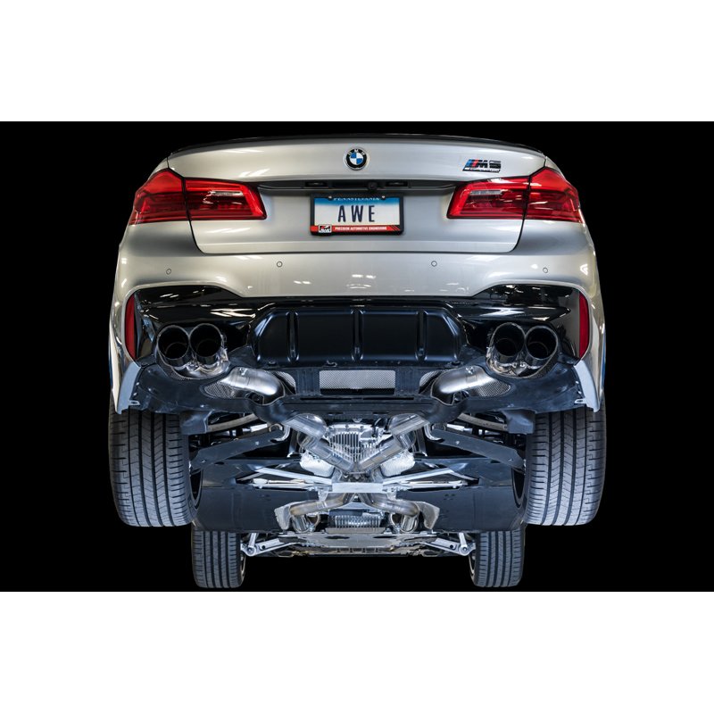 AWE Tuning | SwitchPath Cat-Back Exhaust - M5 / Base / M5 Competition 4.4T 2018-2023