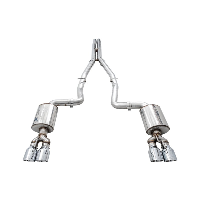 AWE Tuning | Touring Cat-Back Exhaust - Challenger 6.2L / 6.4L 2015-2023