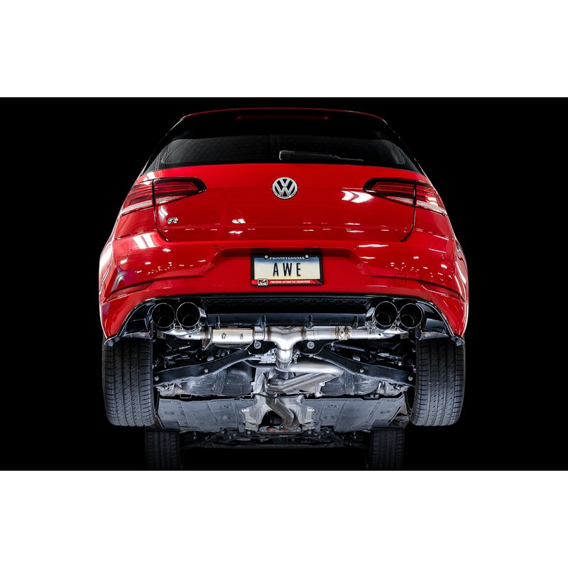 AWE Tuning | SwitchPath Cat-Back Exhaust - Golf R Base / R 2.0T 2018-2019