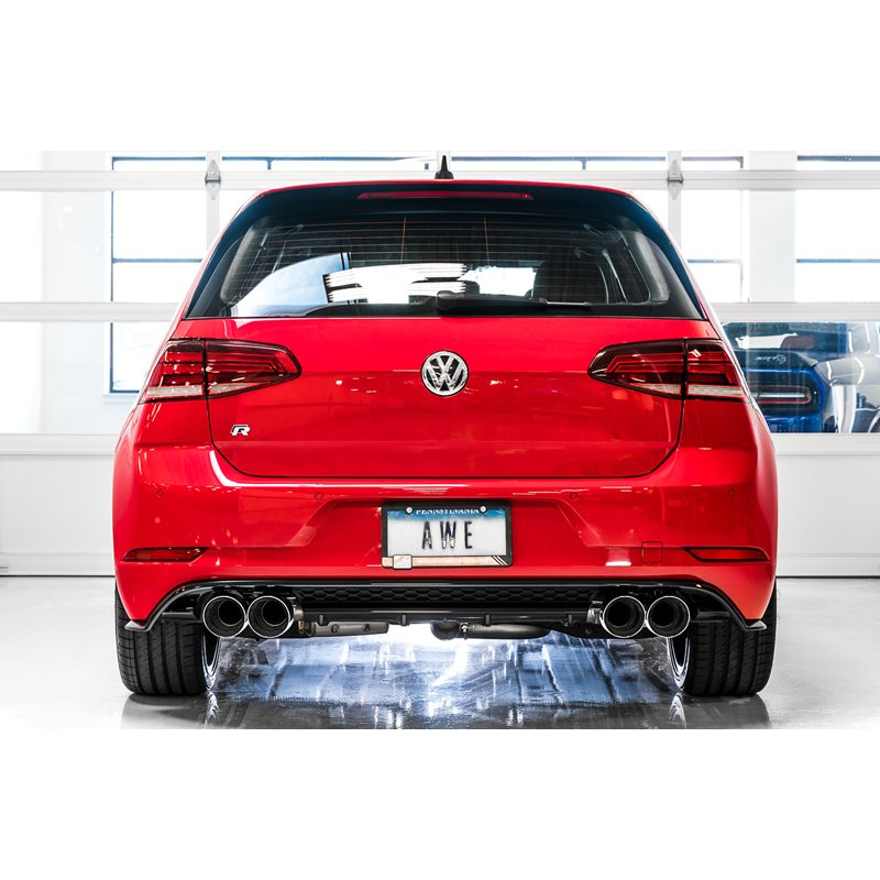 AWE Tuning | SwitchPath Cat-Back Exhaust - Golf R Base / R 2.0T 2018-2019