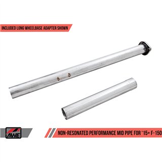 AWE Tuning | Mid Pipe Non Resonated - F-150 2.7T / 3.5L / 5.0L 2015-2020