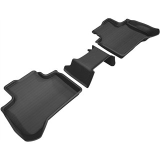 3D Mats | KAGU Tapis Toute Saison - Arrière (2e Rangée) - X3 / X4 2.0T / 3.0T 2018-2023