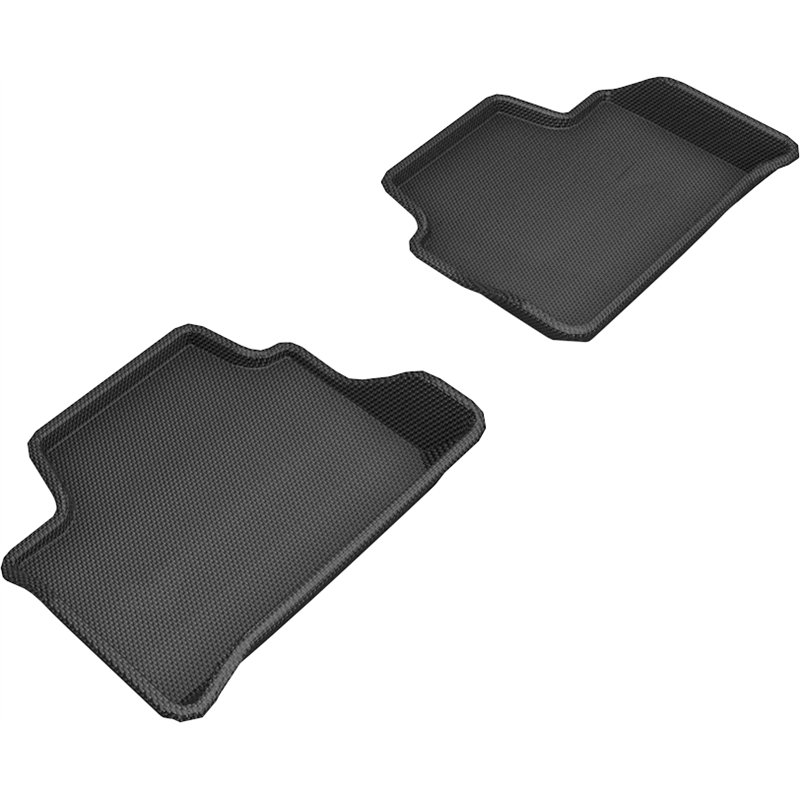 3D Mats | KAGU Tapis Toute Saison - Arrière (2e Rangée) - 330e / 330i 2.0T 2019-2024
