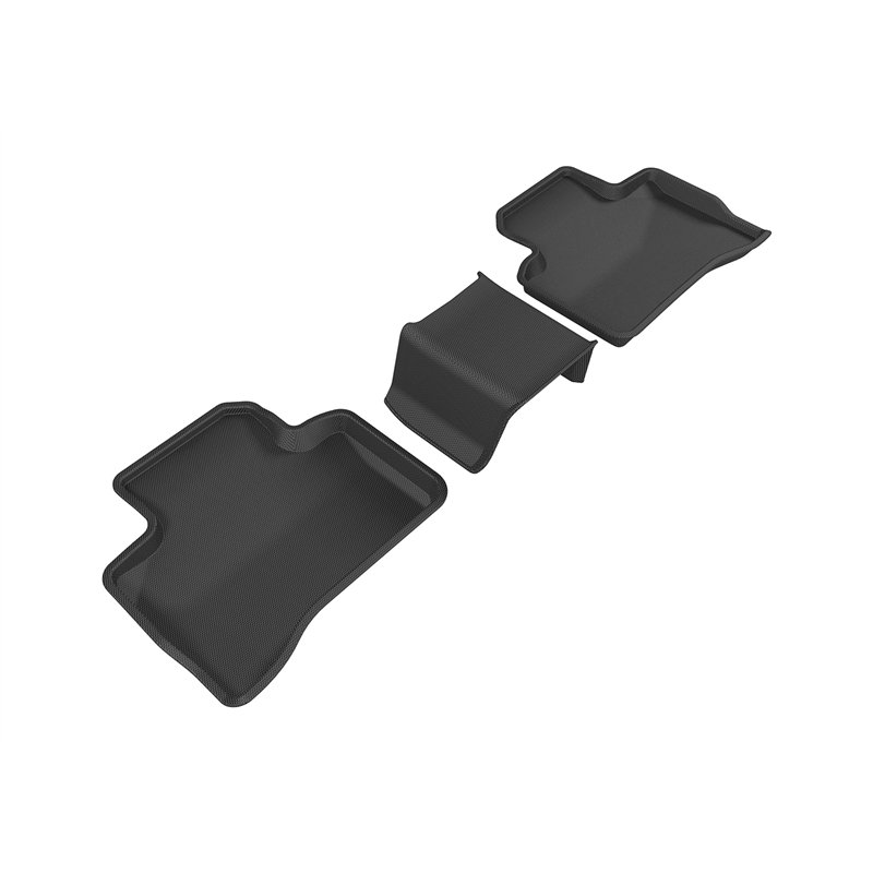 3D Mats | KAGU Tapis Toute Saison - Arrière (2e Rangée) - GLC300 4Matic / Base / GLC43 AMG 2.0T / 3.0T 2016-2023