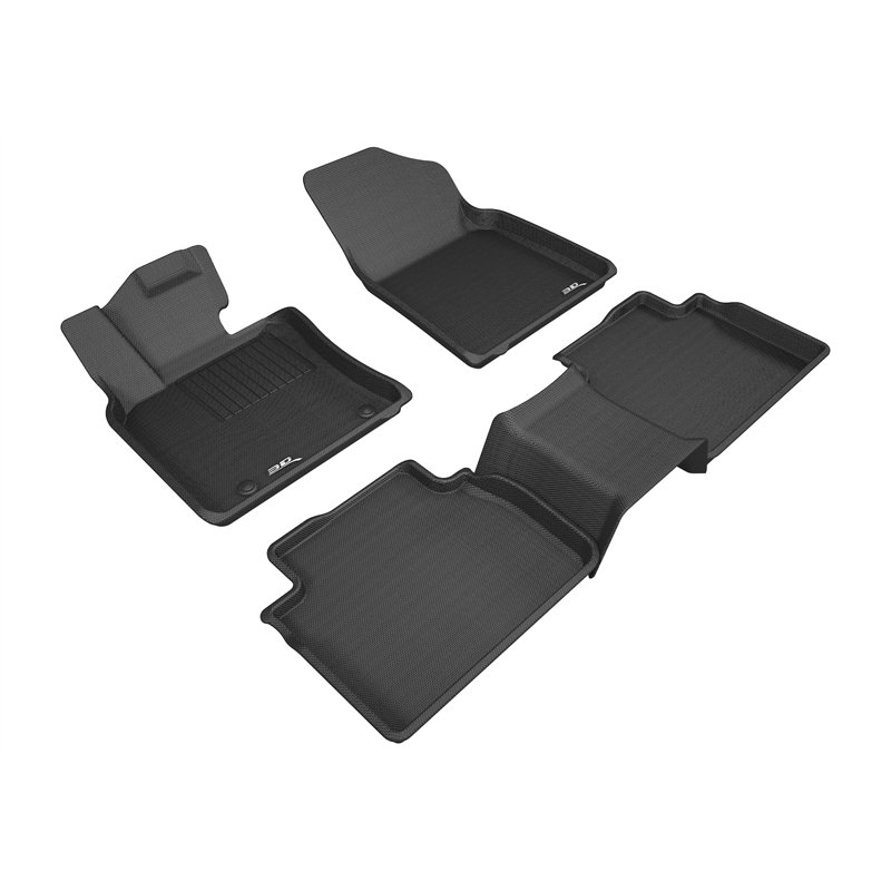 3D Mats | KAGU Tapis Toute Saison - Avant & Arrière - Camry 2.5L / 3.5L 2018-2023