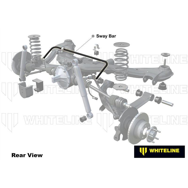 Whiteline | Sway Bar Arrière 18mm Adjustable - GTO 5.7L / 6.0L 2004-2006