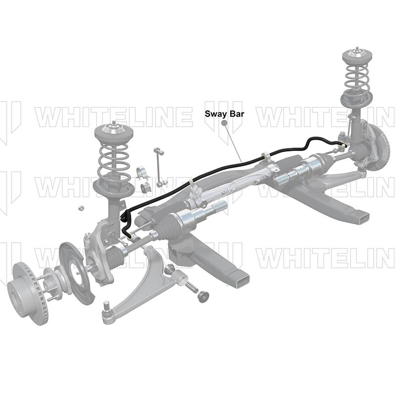 Whiteline | Sway Bar Avant 22mm Adjustable - Forester / WRX / WRX STi 2.5T / 2.0T 2002-2008