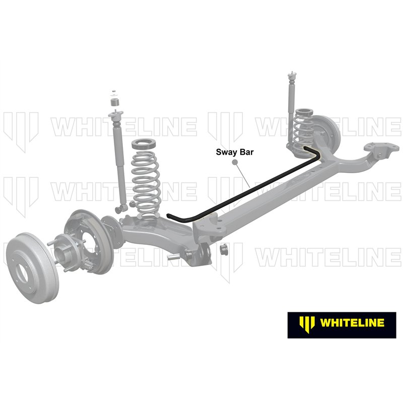 Whiteline | Sway Bar Arrière 33mm Adjustable - xD / Prius C / Yaris 1.8L / 1.5L 2007-2019
