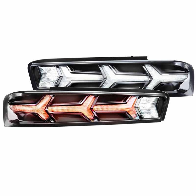 Morimoto | XB LED Tails: (Pair / Lambo / Smoked) - Camaro 2016-2018
