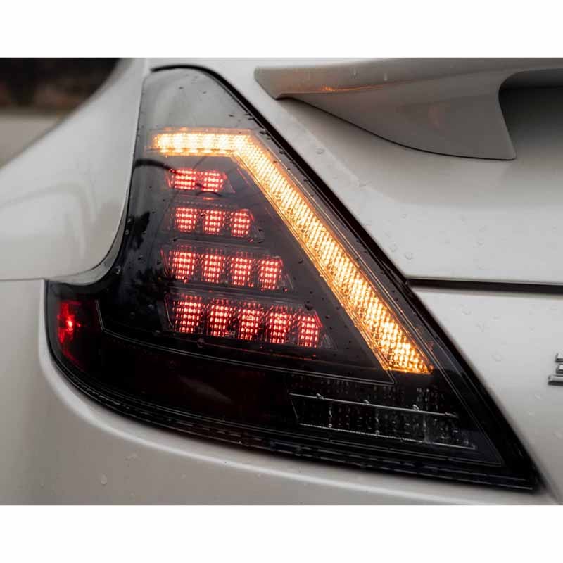 Morimoto | XB LED Tails: (Pair / Smoked) - Nissan 370Z 2009-2021