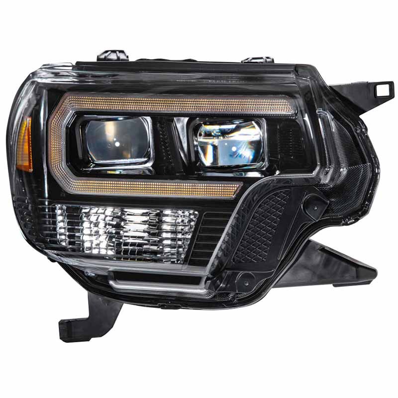 Morimoto | XB Hybrid LED Heads: (Pair / Smoked) - Tacoma 2012-2015