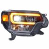 Morimoto | XB Hybrid LED Heads: (Pair / ASM / Amber DRL) - Tacoma 2012-2015