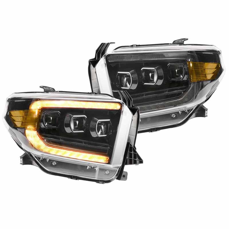 Morimoto | XB LED Heads: (Pair / ASM / Amber DRL) (Gen 2) - Tundra 2014-2021
