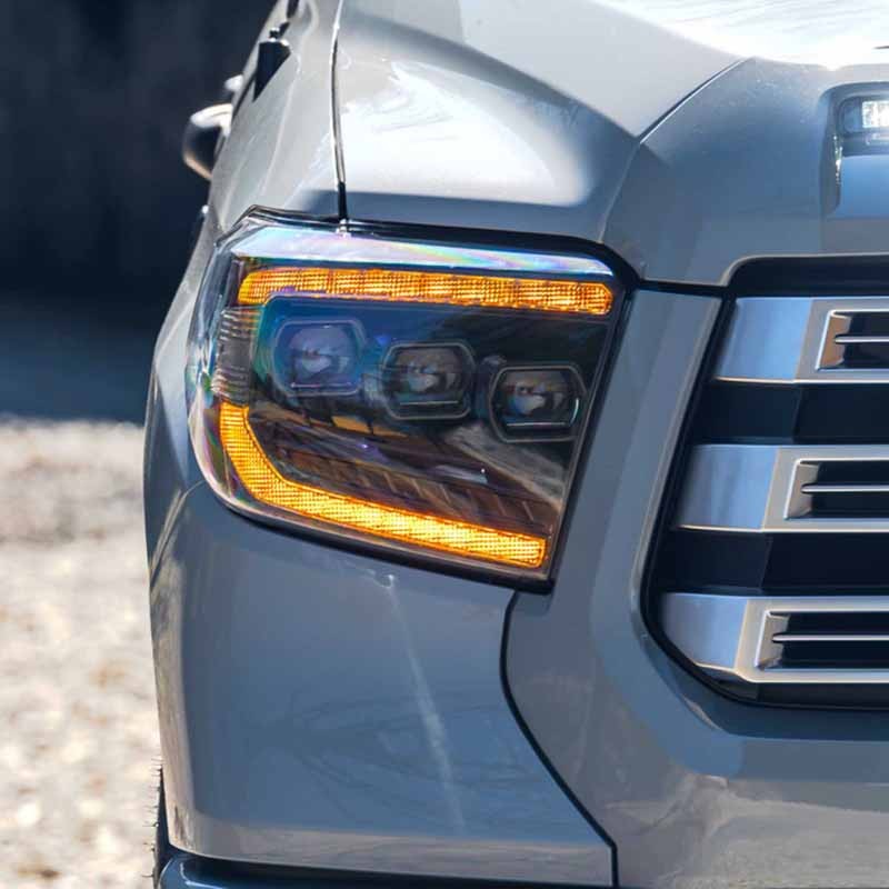 Morimoto | XB LED Heads: (Pair / ASM / Amber DRL) (Gen 2) - Tundra 2014-2021