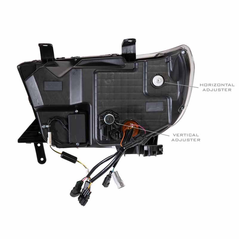 Morimoto | XB LED Heads: (Pair / ASM / Amber DRL) - Sequoia / Tundra 2007-2018