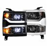 Morimoto | XB LED Heads: (Pair / ASM) - Silverado 1500 2014-2015 (w/o OEM LED Turn Signals)