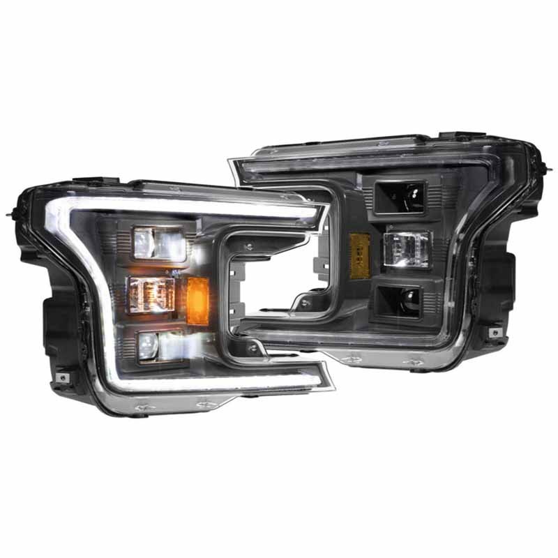 Morimoto | XB Hybrid LED Heads: (Pair / ASM) - F-150 2018-2020 (Not Raptor)