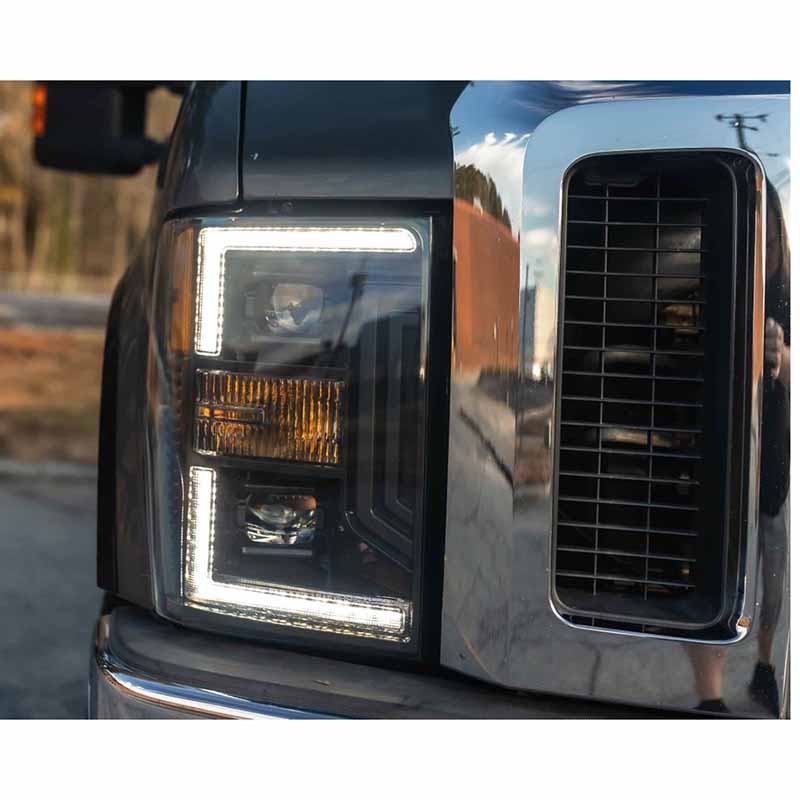 Morimoto | XB Hybrid LED Heads: (Pair / ASM) - F-250 / F-350 2008-2010