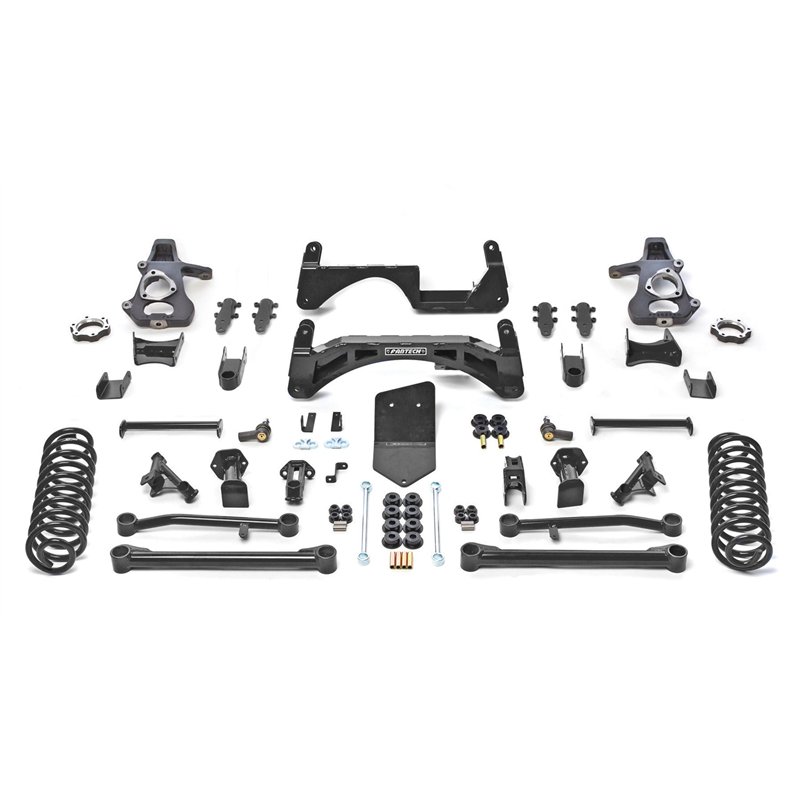 Fabtech | Basic Lift System w/Shocks - Suburban / Tahoe / Yukon 5.3L / 6.2L 2015