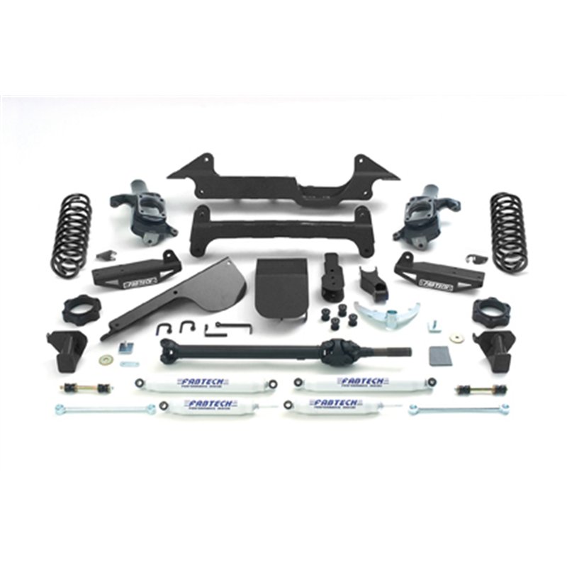 Fabtech | Performance Lift System w/Shocks - H2 6.0L / 6.2L 2003-2008