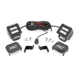 Rough Country | Black Series w/ Flood Beam - F-150 / Lightning 2020-2024