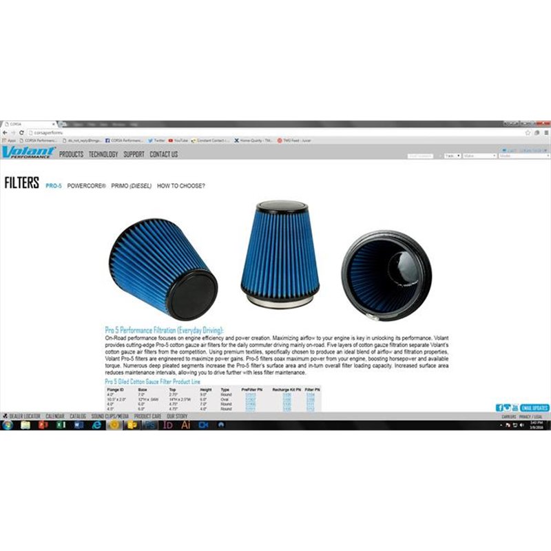 Volant | Cold Air Intake Kit - Jetta 2.0L 2011-2015